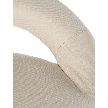 Taburete de bar Olinda, tela negra