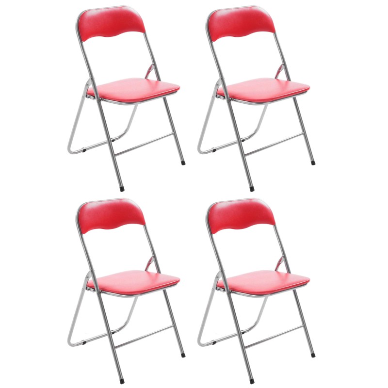 Juego de 4 sillas plegables Felix