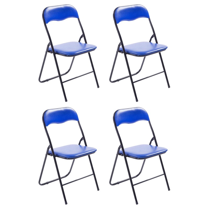 Juego de 4 sillas plegables Felix
