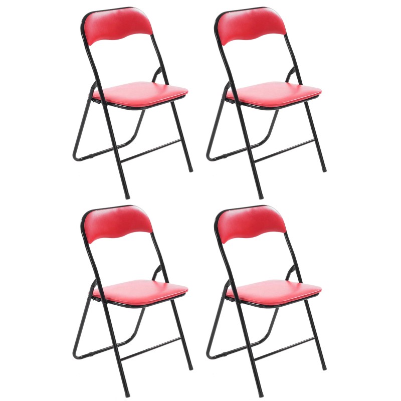 Juego de 4 sillas plegables Felix