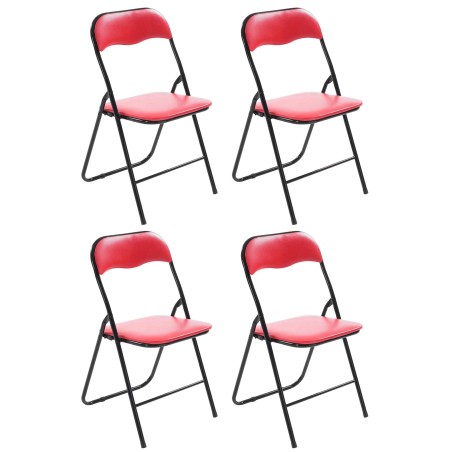 Juego de 4 sillas plegables Felix