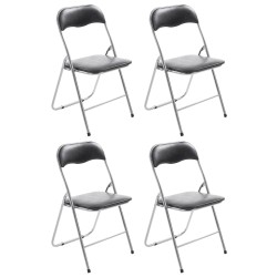 Juego de 4 sillas plegables Felix