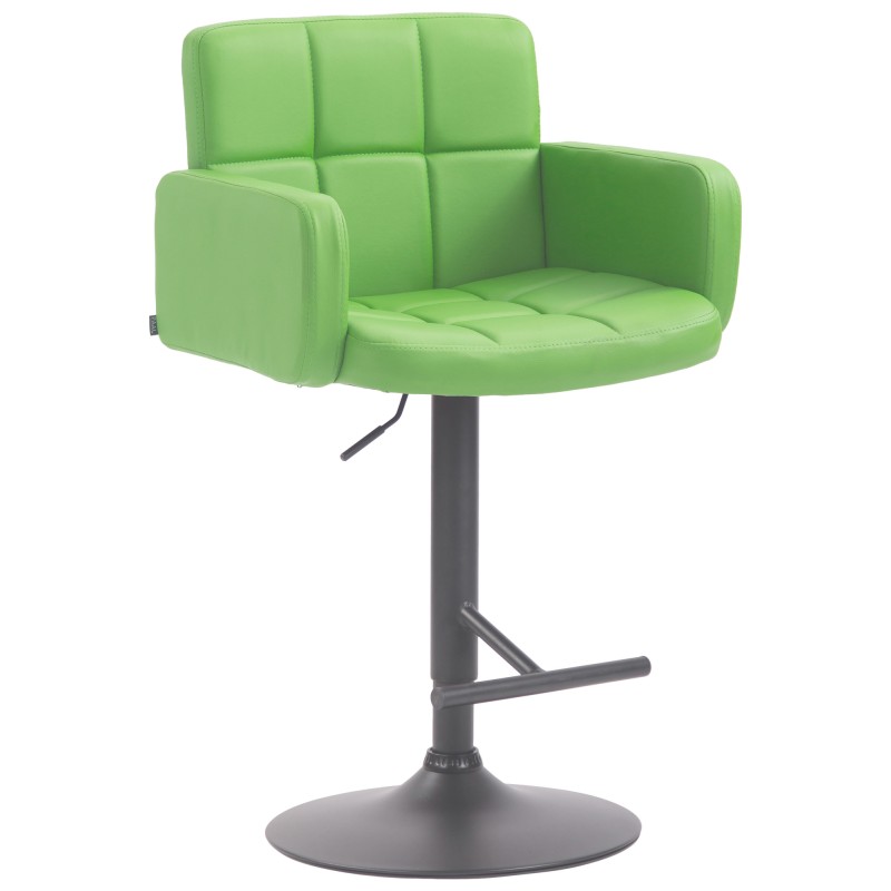 Taburete de bar de Los Ángeles, negro