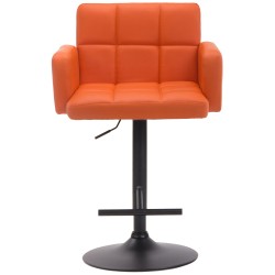 Taburete de bar de Los Ángeles, negro