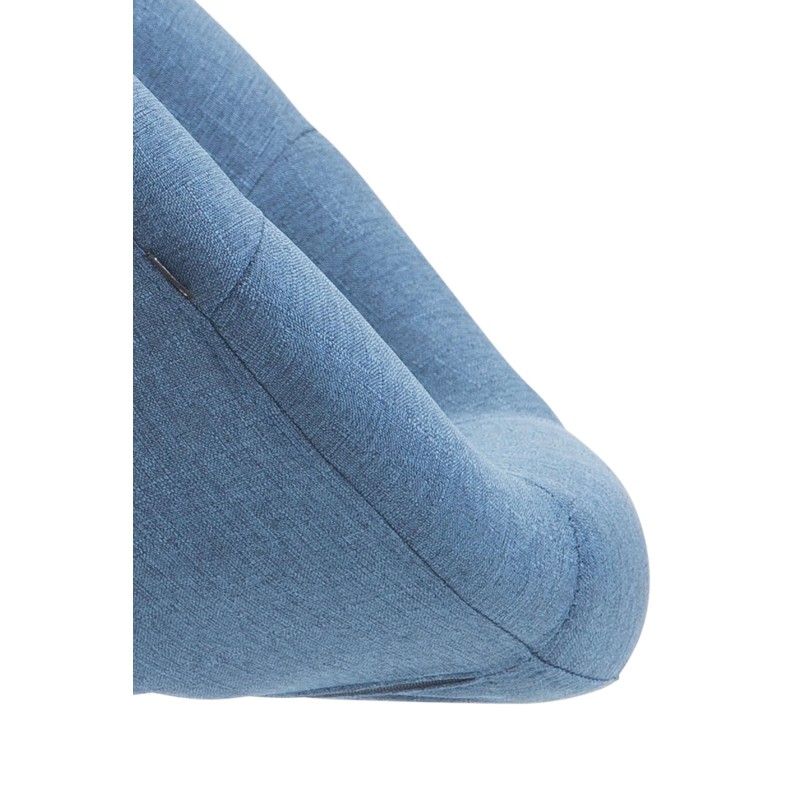 Taburete de bar London V2 en tela cromada