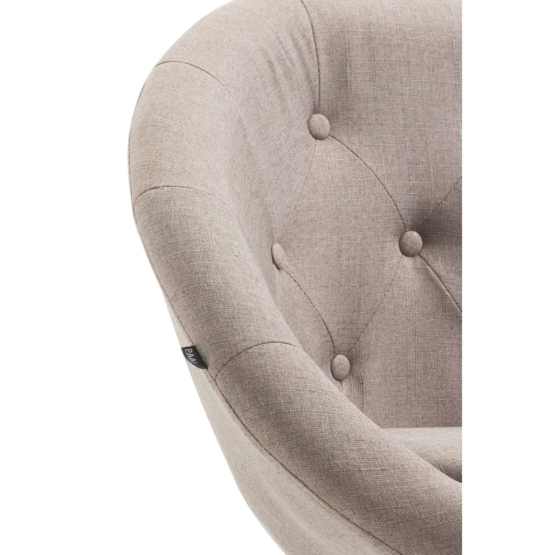 Taburete de bar London V2 en tela cromada