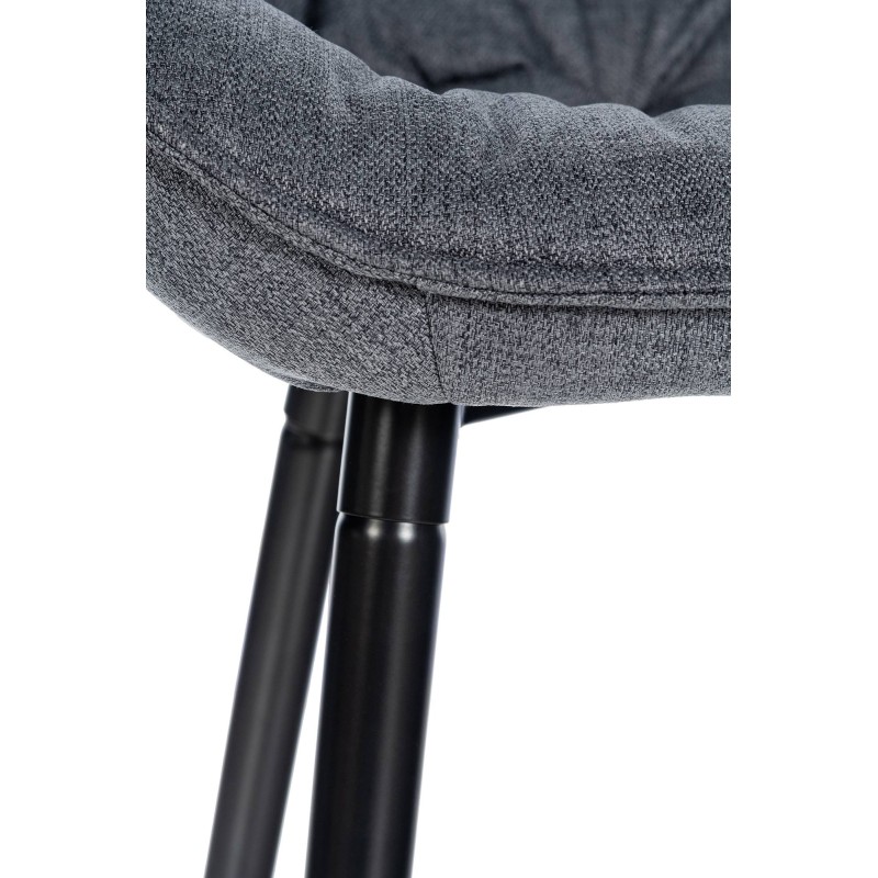 taburete de bar de tela Gibson