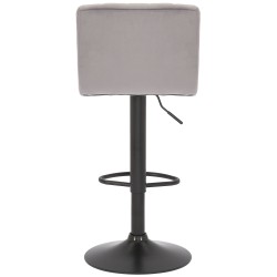 Taburete de bar de terciopelo Jamie