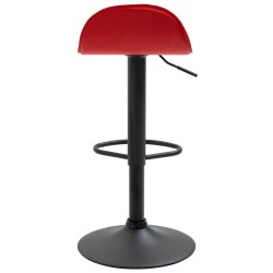 Taburete de bar negro Lana V2