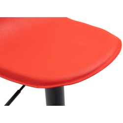 Taburete de bar negro Lana V2