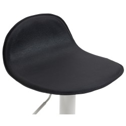 Taburete de bar blanco Lana V2