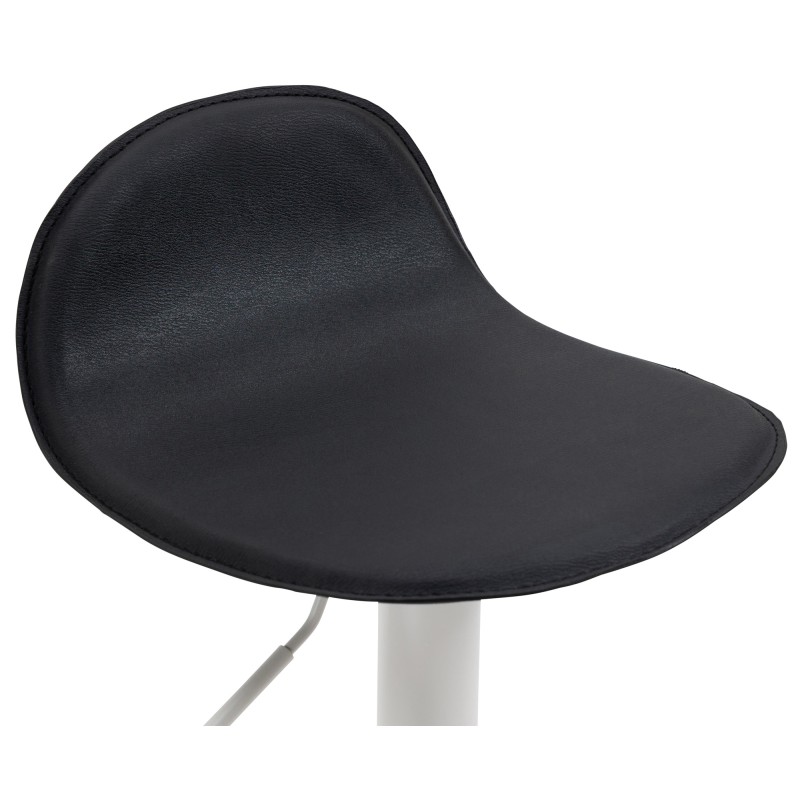 Juego de 2 taburetes de bar blancos Lana V2