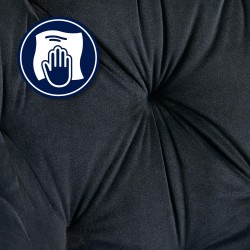 Juego de 2 sillas de comedor Cassis