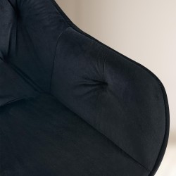 Juego de 2 sillas de comedor Cassis