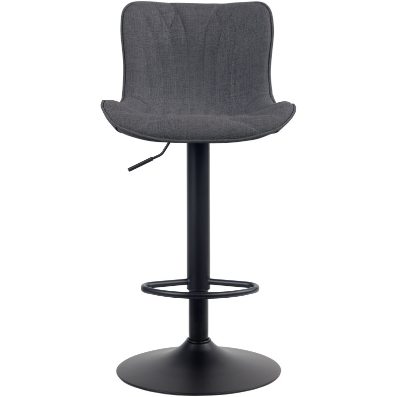 Taburete de bar de tela Linus