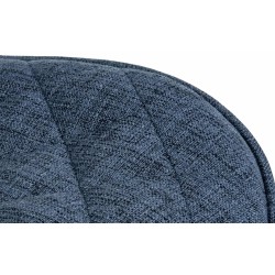 Taburete de bar de tela Minosa