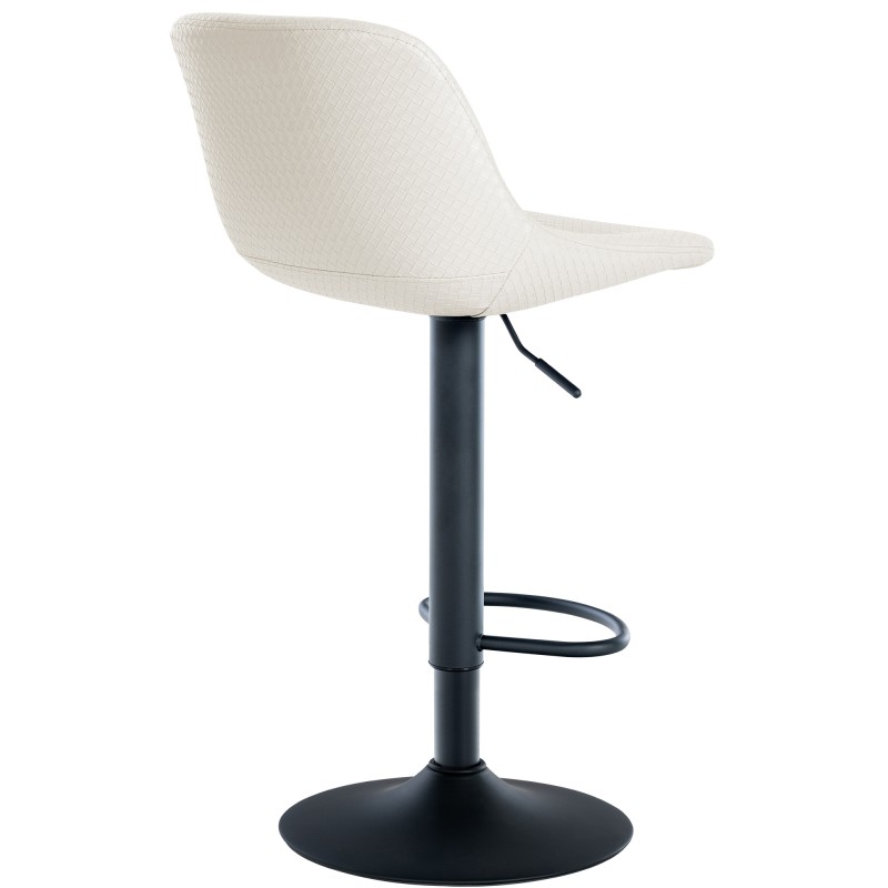 Taburete de bar tipo loft en piel sintética