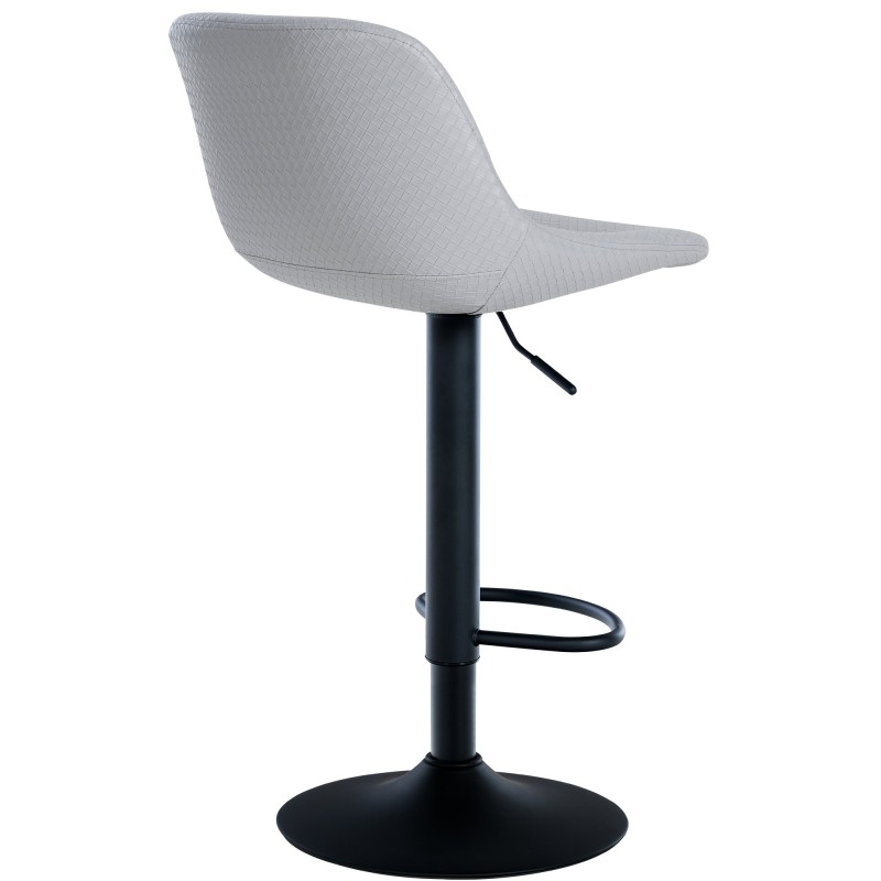Taburete de bar tipo loft en piel sintética