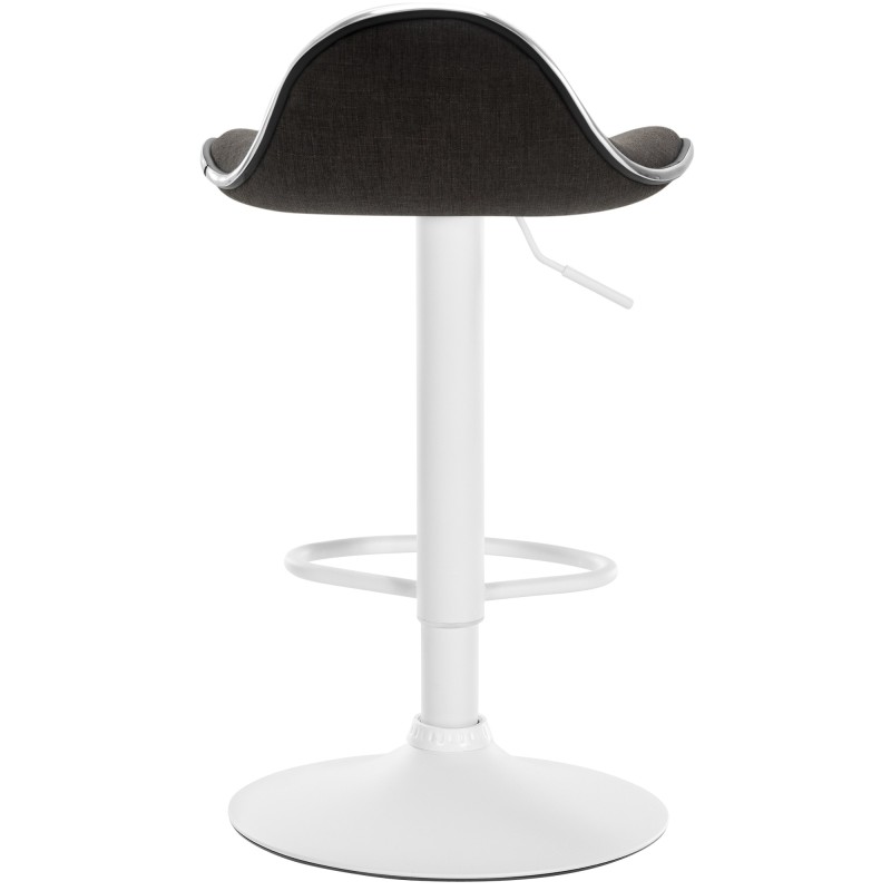 Taburete de bar Shanghai, tela blanca