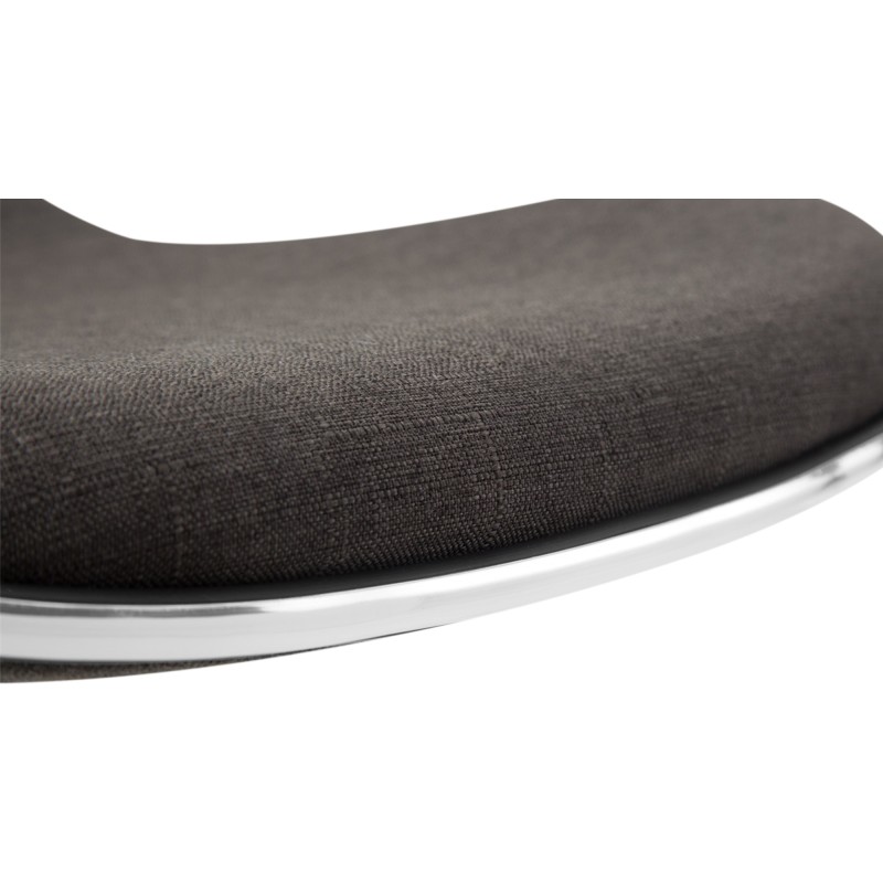 Taburete de bar Shanghai, tela negra