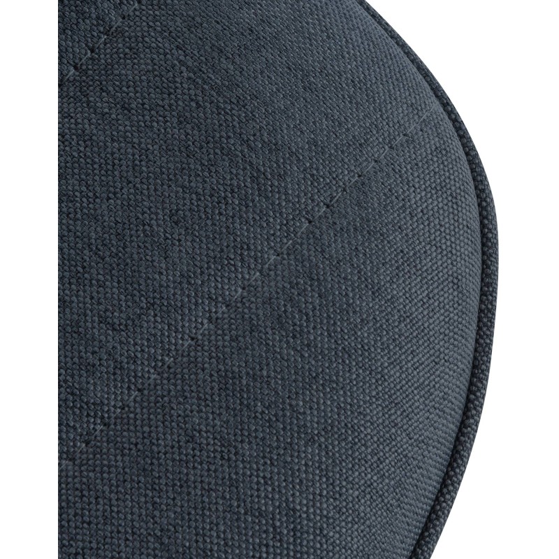 Taburete de bar Lex, tapizado, cromado