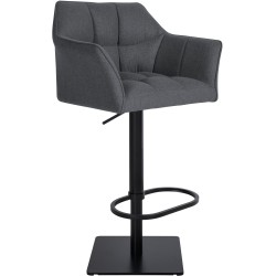 Taburete de bar Damaso B de fieltro