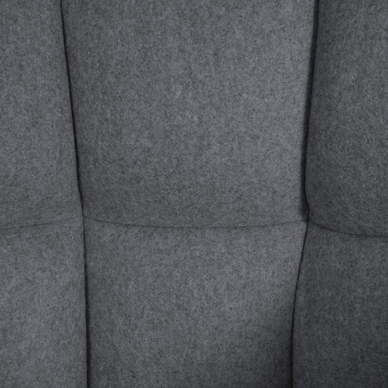 Taburete de bar Damaso B de fieltro