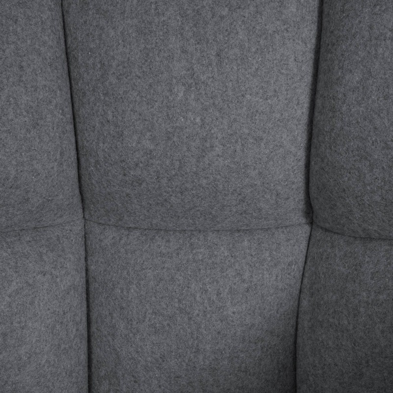 Taburete de bar de fieltro Damaso W