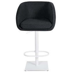 Taburete de bar de fieltro Gambo W