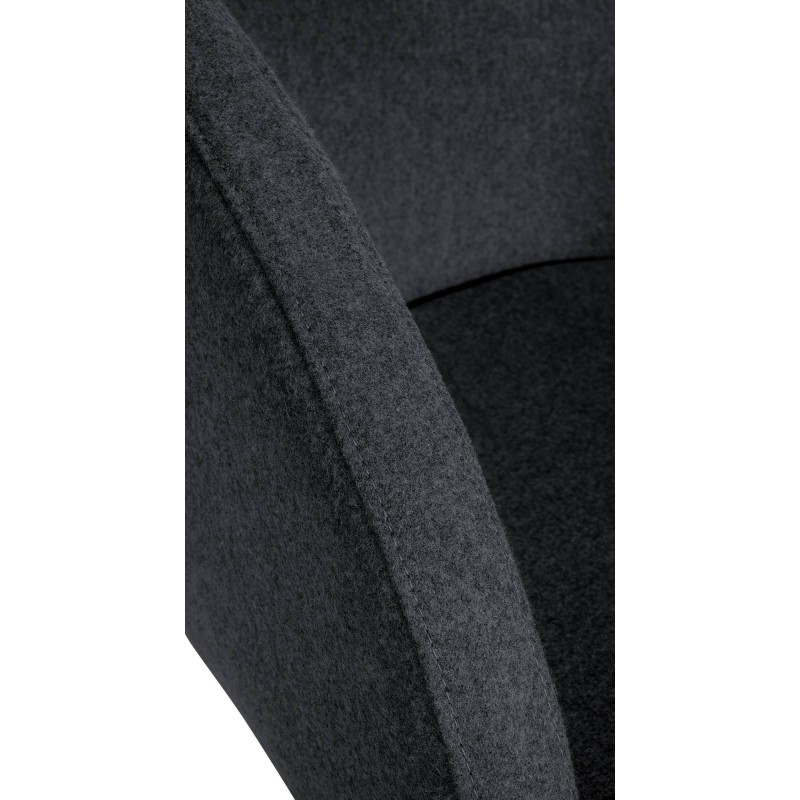 Taburete de bar de fieltro Gambo W