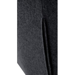 Taburete de bar de fieltro Gambo W