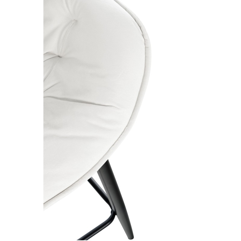 Taburete de bar Gibson 76 de terciopelo