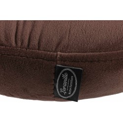 Taburete de bar Ponte de terciopelo, acabado cromado