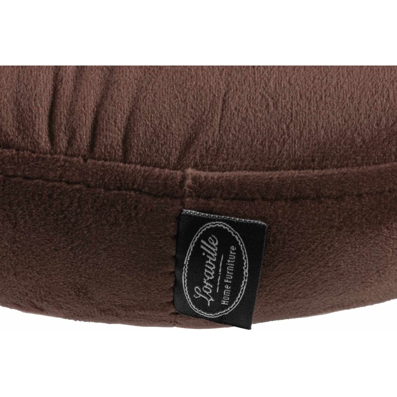 Taburete de bar de terciopelo Ponte, blanco