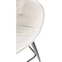 Taburete de bar Gibson 76 de terciopelo