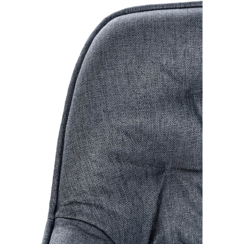 Juego de 2 taburetes de bar Gibson tapizados en tela