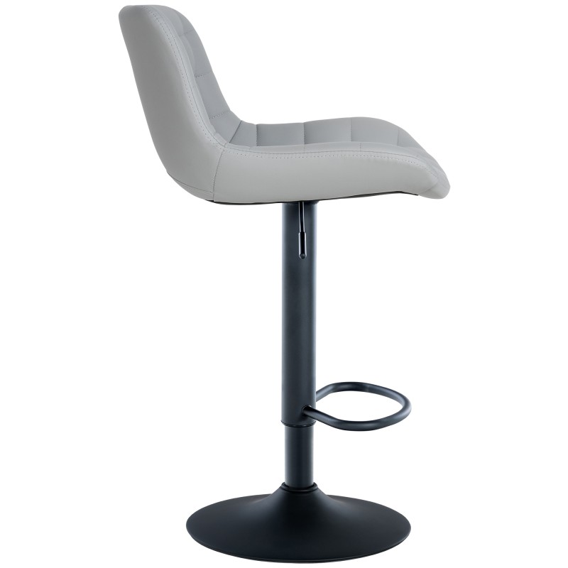 Juego de 2 taburetes de bar Tover en piel sintética