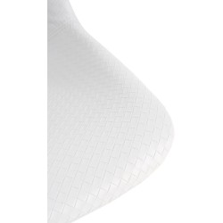 Juego de 2 taburetes de bar estilo loft en piel sintética