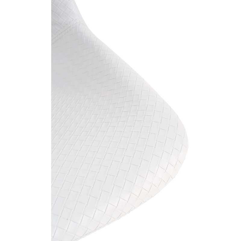 Juego de 2 taburetes de bar estilo loft en piel sintética