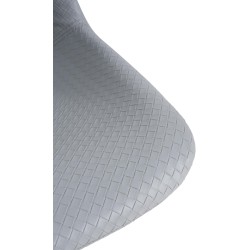 Juego de 2 taburetes de bar estilo loft en piel sintética