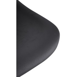 Juego de 2 taburetes de bar Loft de terciopelo