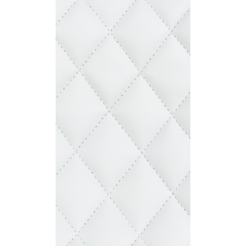 Juego de 2 taburetes de bar Minosa en piel sintética