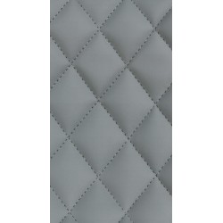 Juego de 2 taburetes de bar Minosa en piel sintética