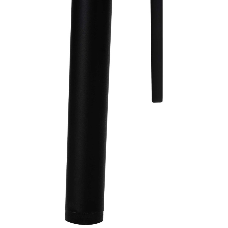 Taburete de bar negro Génova