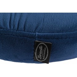 Juego de 2 taburetes de bar Ponte de terciopelo blanco