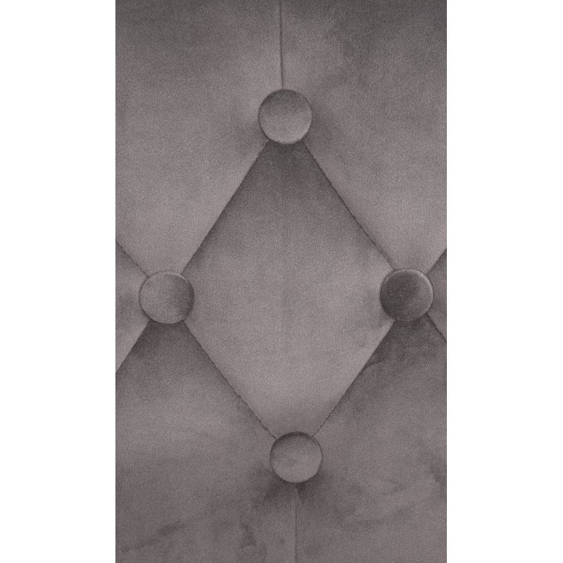 Taburete de bar Dublín, terciopelo, cromado