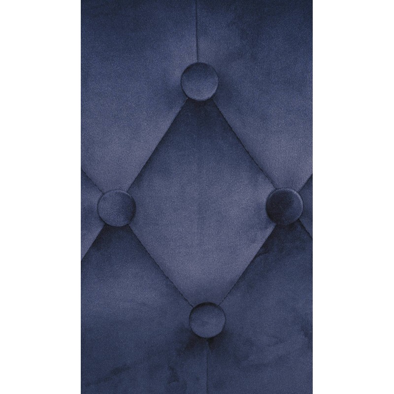 Taburete de bar Dublín, terciopelo, cromado