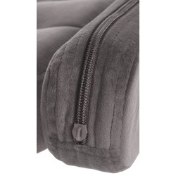 Taburete de bar Dublín en terciopelo negro