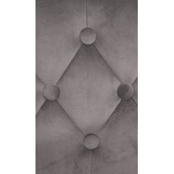 Taburete de bar Dublín en terciopelo negro