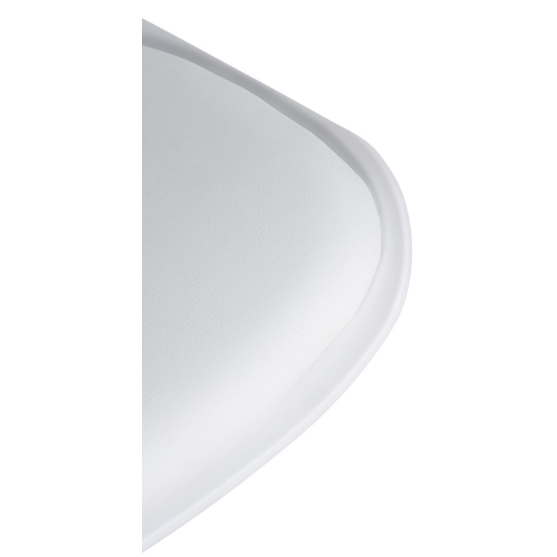 Juego de 4 taburetes de bar Aveiro en piel sintética